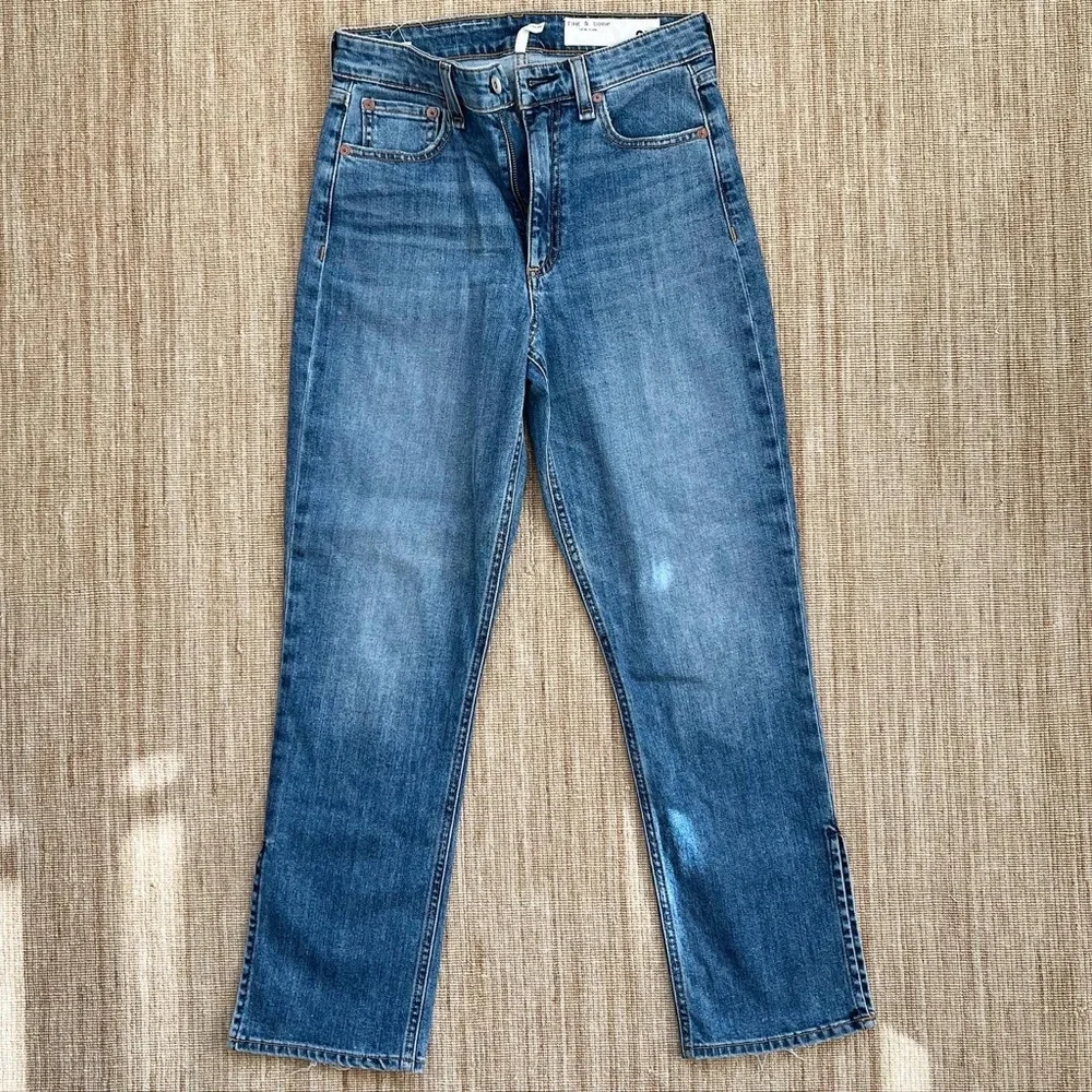 NWOT Rag & Bone High Rise Jeans - Picture 1 of 4